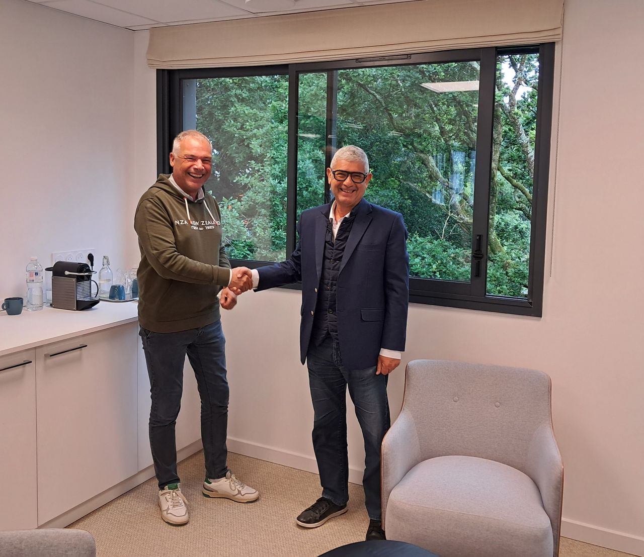 Laurent Le Borgne et Frédéric Levy Perrault