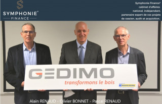 Cession Gedimo - Alain Renaud, Olivier Bonnet, Pascal Renaud
